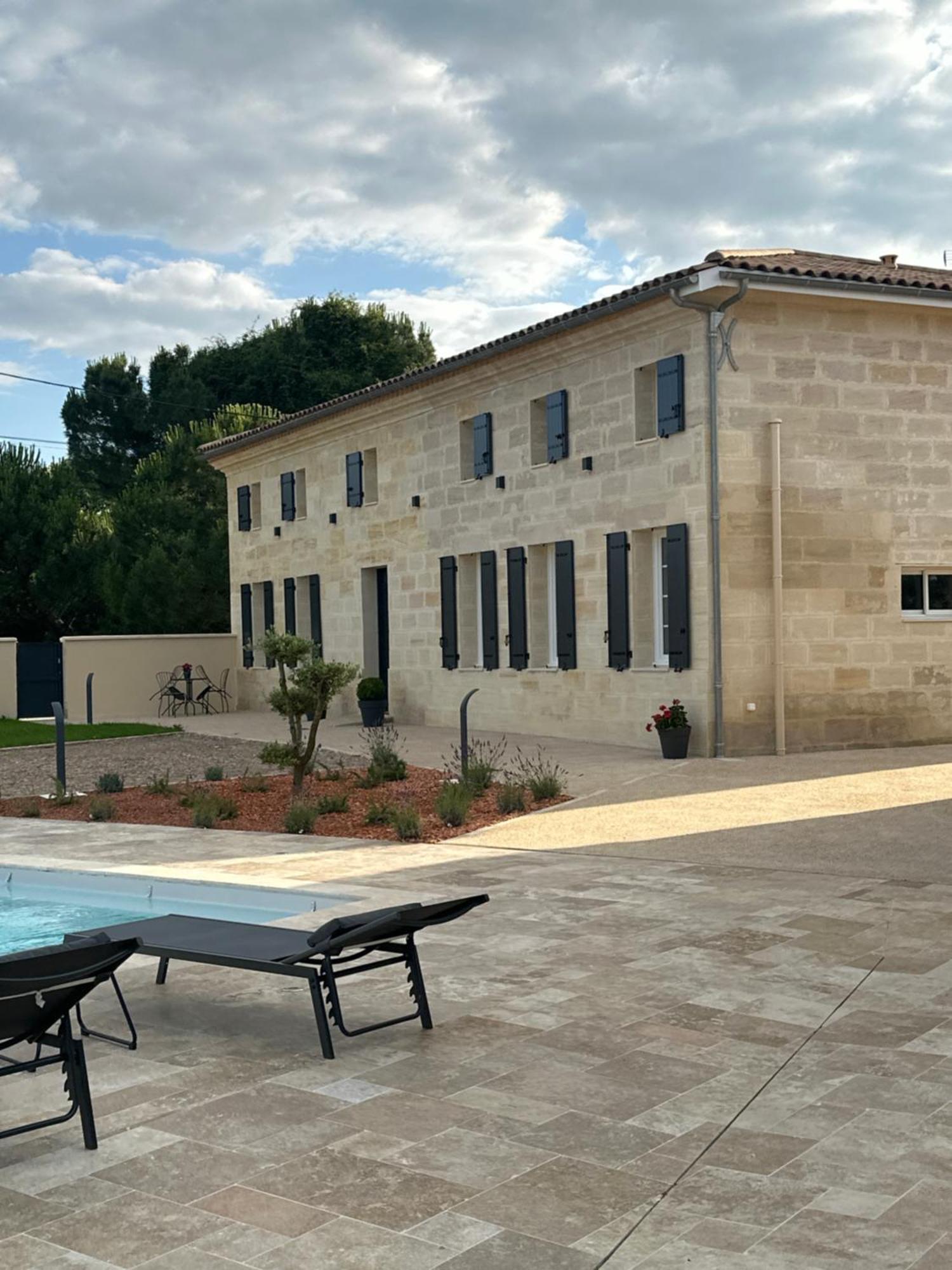 Repaire - Le Repaire De Maltus "Gites & Spa" Lussac  Bagian luar foto